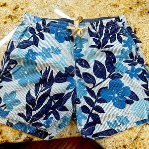 Men’s Vineyard Vines striped/floral Jetty Sorts, size: Large